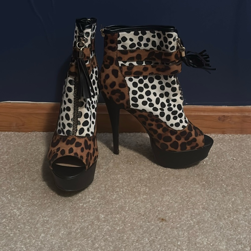 Peep Toe Heels
